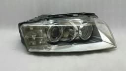 AUDI Audi A8 8E right headlight headlight right xenon dynamic AKL curves — thumbnail 1