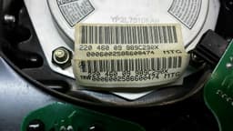 MERCEDES-BENZ Mercedes W220 steering wheel module A2204600998 steering wheel leather — thumbnail 10