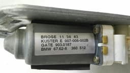 BMW BMW 5 Series E39 Right Front Door Winder 8159832 Window Regulator Front Right — thumbnail 6