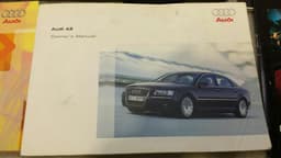 AUDI Audi A8 8e Manual Service Booklet Car Maintenance Manual — thumbnail 4