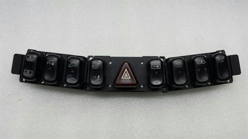 MERCEDES-BENZ Mercedes S Class W220 Dashboard Switch Block A2208216951 Switch Block