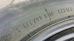 MERCEDES-BENZ Mercedes CLK W209 Spare/Steel Wheel A2094000402 Notrad Spare Wheel 3.50 x 17 E17 — thumbnail 5