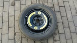 MERCEDES-BENZ Mercedes CLK W209 Spare/Steel Wheel A2094000402 Notrad Spare Wheel 3.50 x 17 E17 — thumbnail 1