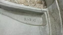 VW Original Volkwagen Touareg Alloy Wheel 7L6819203C 9Jx19 H2 alloy rims Audi Q7 — thumbnail 9
