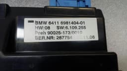 BMW BMW 7 series E65 E66 climate control unit climate 6981404 A/C car climate control — thumbnail 9