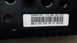 MERCEDES-BENZ Mercedes C Class W203 Instrument Cluster A2035409047 Speedometer MPH UK — thumbnail 5