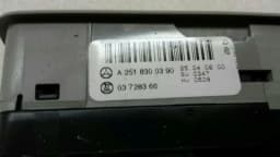 MERCEDES-BENZ Mercedes R Class W251 Main Window Switch A2518300390 Power Window Switch — thumbnail 4