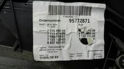 BMW BMW 6 series E63 rear right door card 51437115452 rear right door trim — thumbnail 6
