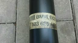 BMW BMW 6 Series E63 prophesent 26107523625 gimbal shaft 645CI — thumbnail 4