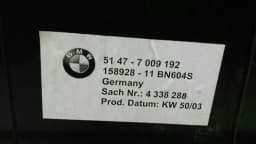 BMW BMW 6 Series E63 Trunk Finisher 51477009192 Tailgate Trim — thumbnail 4