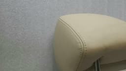 BMW BMW 6 Series E63 front headrest 7113135 headrest front cream silk leather — thumbnail 8