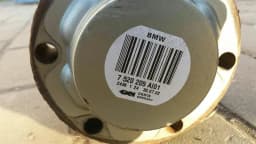 BMW BMW 7 Series E65 Drive Shaft Rear Right 7520205 Rear Right Drive Shaft — thumbnail 4