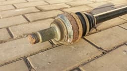BMW BMW 7 Series E65 Drive Shaft Rear Right 7520205 Rear Right Drive Shaft — thumbnail 7