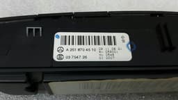 MERCEDES-BENZ Mercedes R Class W251 Switch Block A2518704510 Seat Heater ESP Hazard Switch — thumbnail 8