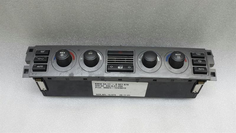 BMW 2002 BMW 7 Series E65/E66 Car Climate Control 64116921678 Control Unit Air Conditioning