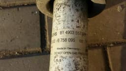 BMW BMW 7 Series E65 shock absorber rear 33526758095 rear shock absorber — thumbnail 8