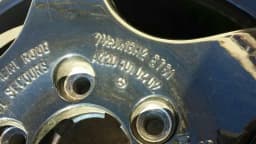 MERCEDES-BENZ Mercedes S-Class W220 Spare Wheel A2204010402 Emergency Wheel 7.5J R16 ET51 — thumbnail 3
