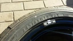 MERCEDES-BENZ Mercedes S-Class W220 W215 Spare Wheel A2204013202 Reserve Emergency Wheel R18" 8J — thumbnail 4