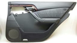 MERCEDES-BENZ MB W220 door card rear A2207303270 door panel rear right LWB full leather — thumbnail 5