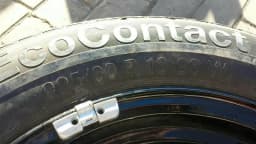 MERCEDES-BENZ Mercedes S-Class W220 Spare Wheel A2204010402 Emergency Wheel 7.5J R16 ET51 — thumbnail 5
