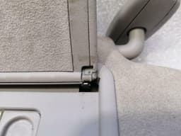 MERCEDES-BENZ Mercedes S-class W220 Right Sun Visor A2208100210 Sun Bezel Alcantara — thumbnail 7