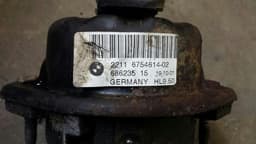 BMW BMW 7 series E65 E66 745i engine mount 22116754614 engine bearing carrier — thumbnail 3