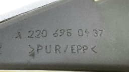 MERCEDES-BENZ Mercedes W220 Right C Post Cover A2206906425 C Pillar Cover Right Alcantara — thumbnail 4