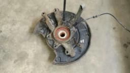 MERCEDES-BENZ Mercedes S-class W220 wheel bearing housing knuckle legs Hi Re A2203509008 RRH stroke — thumbnail 5