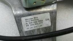 MERCEDES-BENZ Mercedes C Class W204 Park Brake Pedal A2044200684 Right Handlebar — thumbnail 7