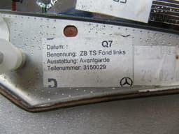 MERCEDES-BENZ Mercedes E Class W211 Rear Left Door Veneer Door Wooden Bar Rear Left — thumbnail 5