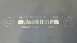 MERCEDES-BENZ Mercedes S-class W220 right seat modules A2208206926 seat control unit right — thumbnail 2