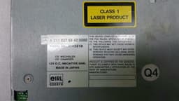 MERCEDES-BENZ Mercedes E Class W211 CD Changer A2118275542 CD Changer — thumbnail 3