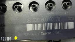 MERCEDES-BENZ Mercedes S-class W220 right seat valve A2208000278 seat valve right — thumbnail 2