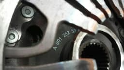 MERCEDES-BENZ Mercedes C Class W204 flywheel + clutch A0222500701 flywheel clutch M646 — thumbnail 10