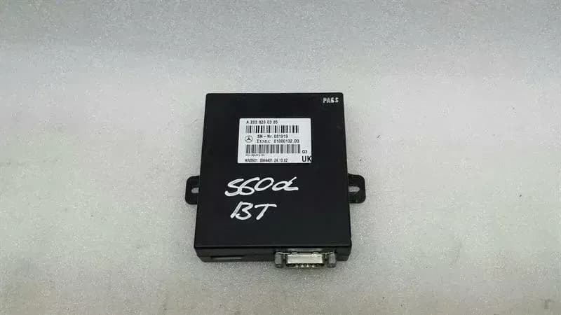 MERCEDES S-CLASS W220 LINGUATRONIC ECU A2038200385 VOICE CONTROL MODULE