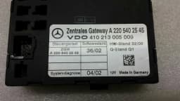 MERCEDES-BENZ Mercedes S Class W220 Geataway Unit A2205402545 Control Unit Central — thumbnail 3