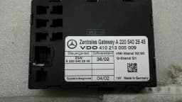 MERCEDES-BENZ Mercedes S Class W220 Geataway Unit A2205402545 Control Unit Central — thumbnail 2