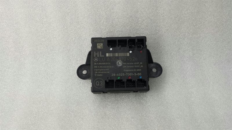 MERCEDES-BENZ Mercedes C Class W204 RLH Door Module A2048704526 Door Control Unit Rear Left