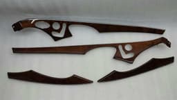 MERCEDES-BENZ Mercedes E Class W211 RHD door veneer right-hand drive walnut — thumbnail 2