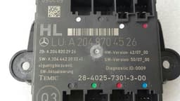MERCEDES-BENZ Mercedes C Class W204 RLH Door Module A2048704526 Door Control Unit Rear Left — thumbnail 4