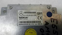 MERCEDES-BENZ 2004 MERCEDES E Class E55 AMG A2118703826 Phone Controller Nokia Interface — thumbnail 6