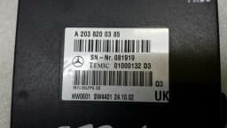 MERCEDES-BENZ MERCEDES S-CLASS W220 LINGUATRONIC ECU A2038200385 VOICE CONTROL MODULE — thumbnail 3