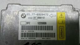BMW BMW 7 Series E65 Safety Module 6577-6920472 Air Control Unit SRS ECU — thumbnail 4