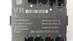MERCEDES-BENZ Mercedes C-Class W204 door control unit FRH A2048704426 door control unit front — thumbnail 2