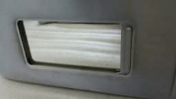 BMW BMW 7 series E65 left sun visor 51167017791 sun visor panel left — thumbnail 2