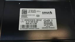 MERCEDES-BENZ Mercedes SL R230 W211 Control Unit A2118703389 SIRIUS SATELLITE RADIO Modules — thumbnail 5