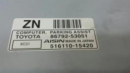LEXUS LEXUS ISF IS II PTS Steuergerät 86792-53051 PDC Module Parkhilfe park assist ECU — thumbnail 3