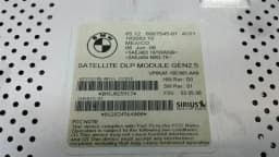 BMW BMW 5 Series E60 Sirius Sattelite Module 6987545 Radio Control Unit — thumbnail 2