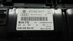 AUDI Audi A6 4F RHD Auto Climate Control 4F2820043P Right Hand Drive — thumbnail 4