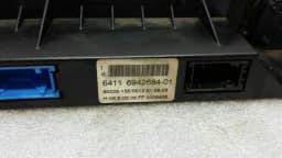 BMW BMW 6 Series E63 Auto Climate Control 6942684 Climate Control Panel — thumbnail 8